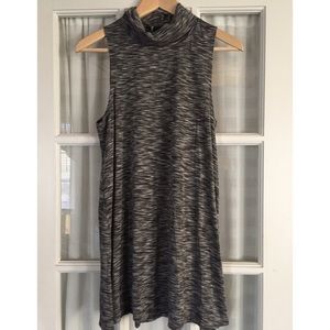 Postmark turtleneck sleeveless dress.